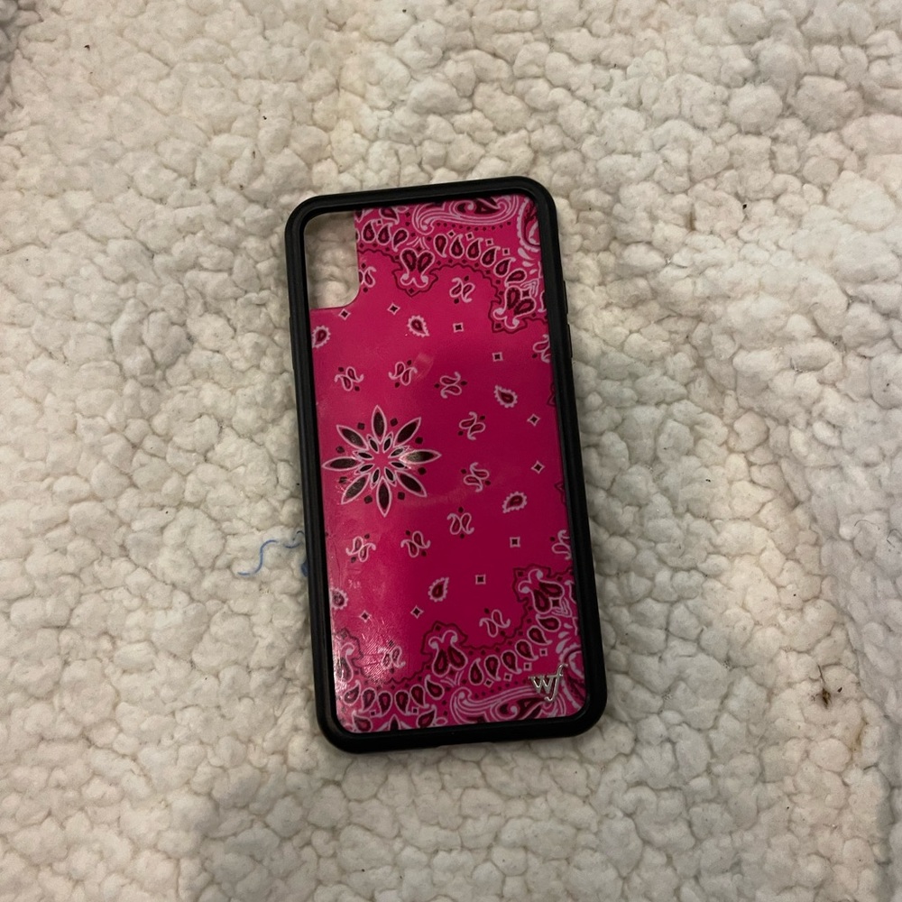 Wildflower pink rodeo phone case Iphone XS Max
